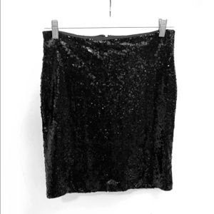 Sequin mini skirt